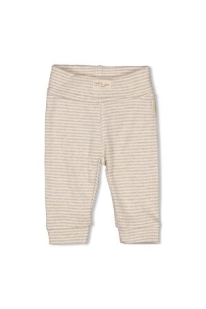 Feetje Broek rib met streep - Sleepy Sheepy 730 Taupe melange