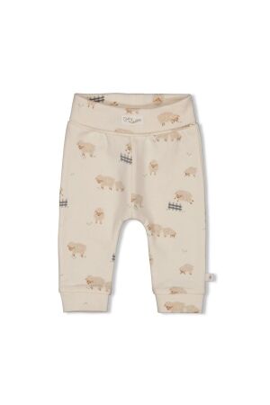 Feetje Broek AOP - Sleepy Sheepy 630 Creme