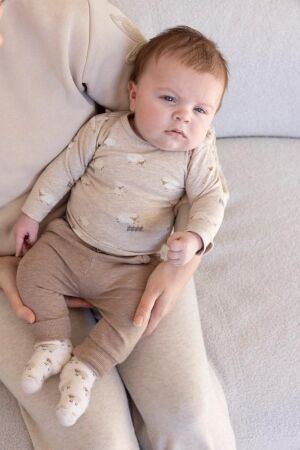 Feetje broeken 415 Bruin melange 52202377
