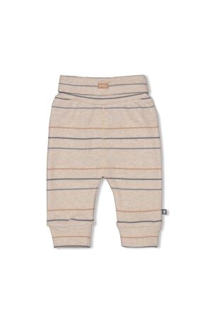 Feetje Broek streep - Howdy 730 Taupe melange