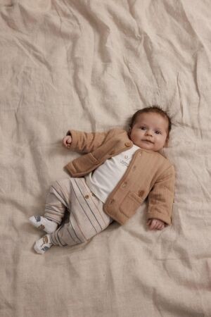 Feetje broeken 730 Taupe melange 52202402