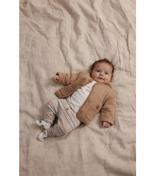 Feetje broeken 730 Taupe melange 52202402