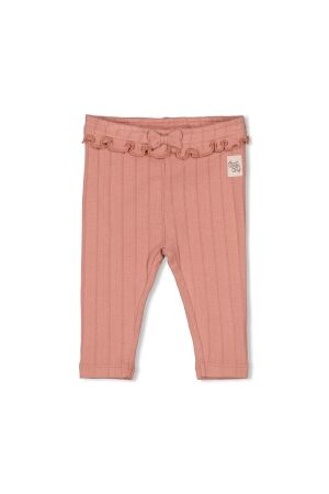 Feetje Legging pointelle rib - Woodland Bloom 285 Mauve