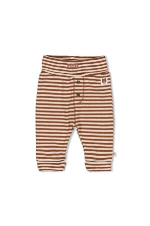 Feetje Broek streep - Wild World 400 Bruin
