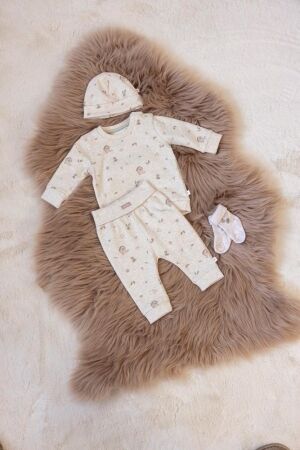 Feetje broeken 610 Offwhite melange 52202437