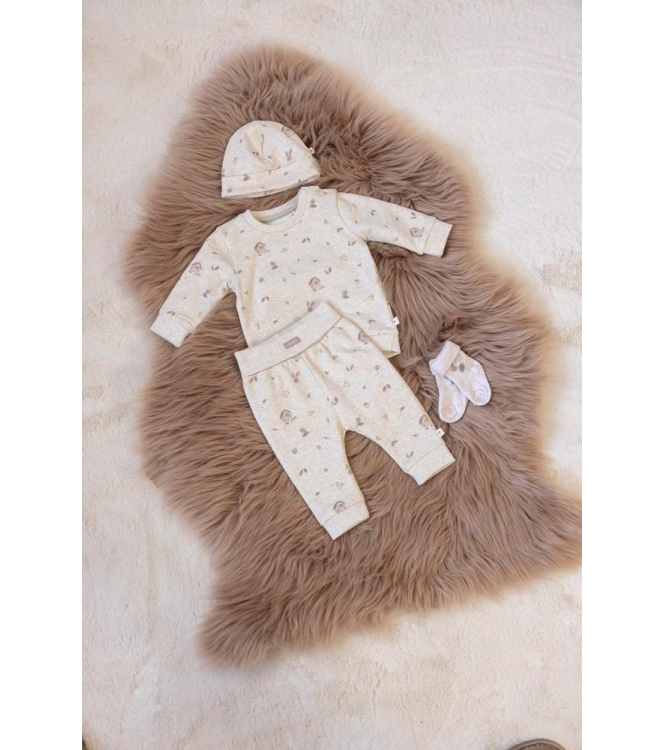 Feetje broeken 610 Offwhite melange 52202437