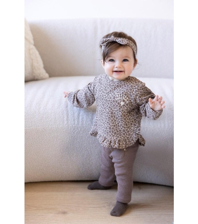 Feetje leggings 415 Bruin melange 52202446
