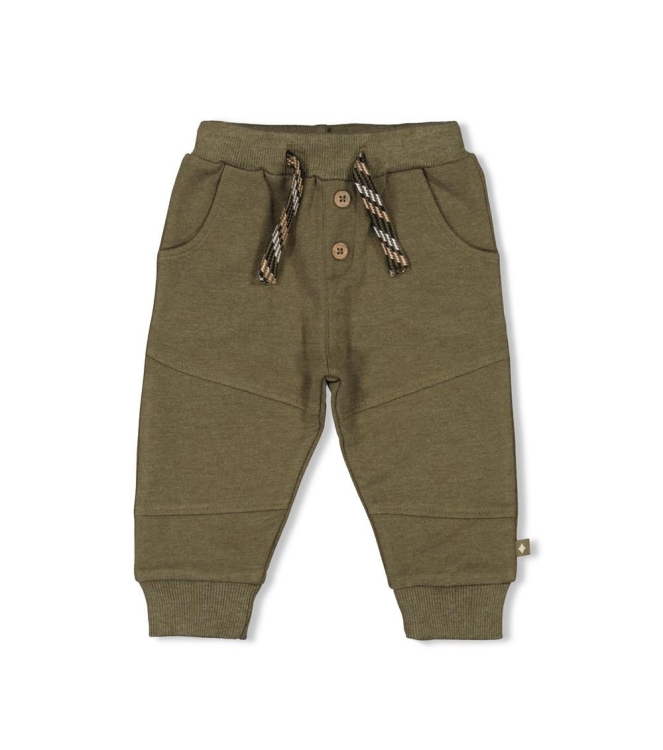 Feetje broeken 345 Army melange 52202450
