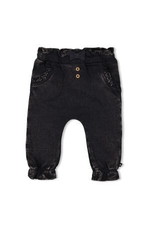 Feetje Broek ruches jogg denim - Winter Denims 750 Antraciet