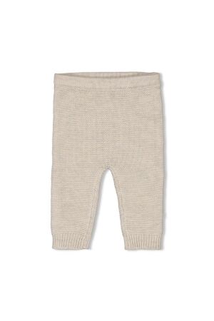 Feetje Broek gebreid - The Knits 730 Taupe melange