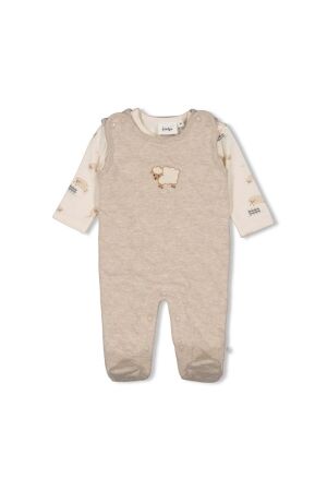 Feetje 2-dlg Boxpak - Sleepy Sheepy 730 Taupe melange