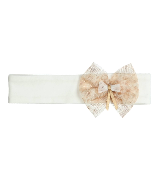 Gymp haaraccessoires Off White - Gold 451-5629-10