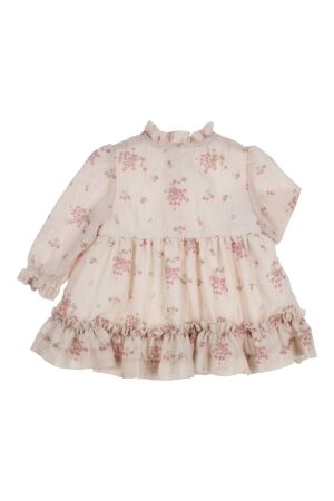 Gymp jurken Beige - Rose 470-5600-10
