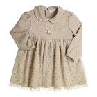 Gymp jurken Beige - Gold 470-5626-10