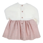 Gymp jurken Old Rose - Off White 470-5664-10