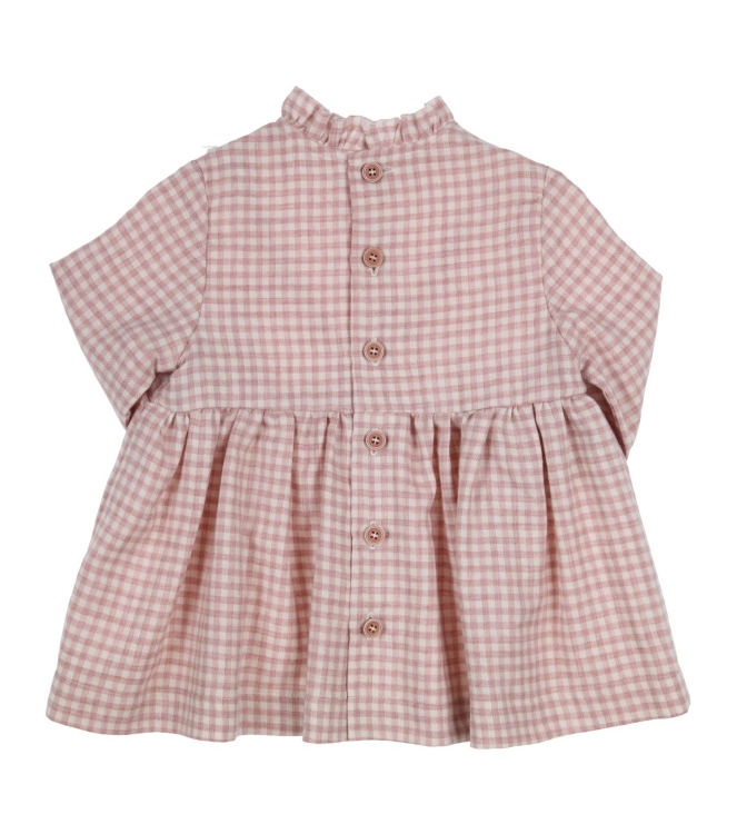 Gymp jurken Old Rose - Off White 470-5666-10