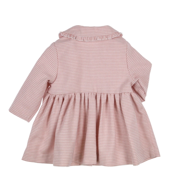 Gymp jurken Old Rose - Off White 470-5686-10