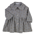 Gymp jurken Grey - Yellow 470-5687-10