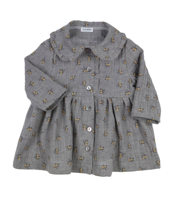Gymp jurken Grey - Yellow 470-5687-10