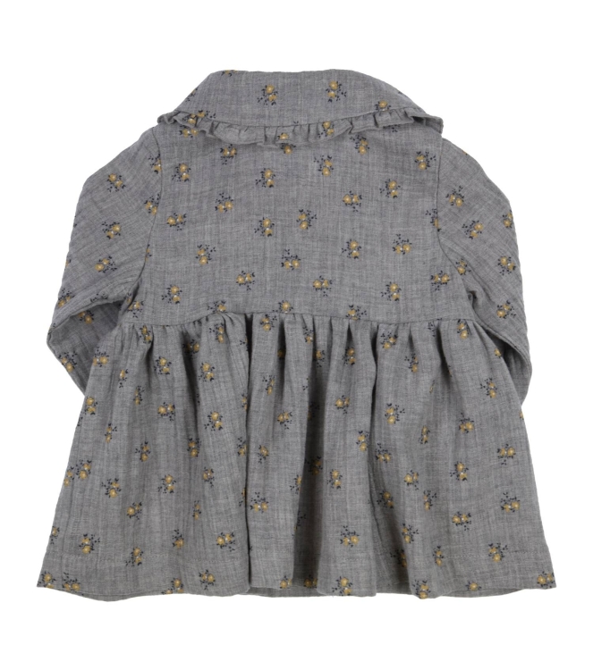 Gymp jurken Grey - Yellow 470-5687-10