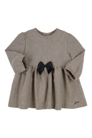 Gymp Jurk Bess Beige - Black