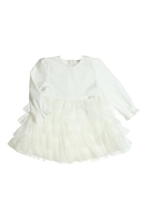 Gymp Jurk Ballet Off White