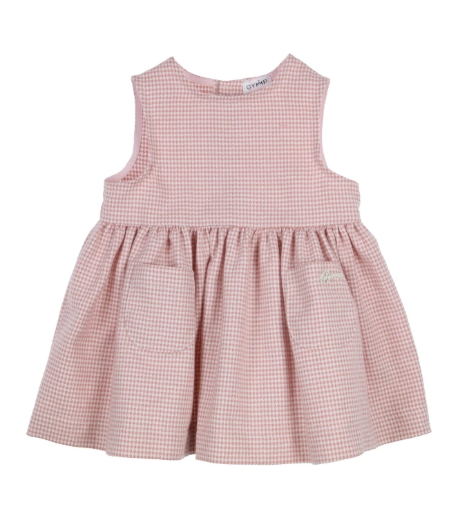 Gymp jurken Old Rose - Off White 471-5616-10