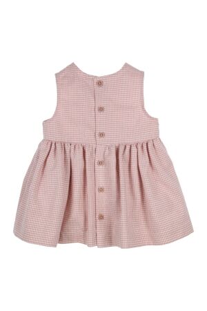 Gymp jurken Old Rose - Off White 471-5616-10