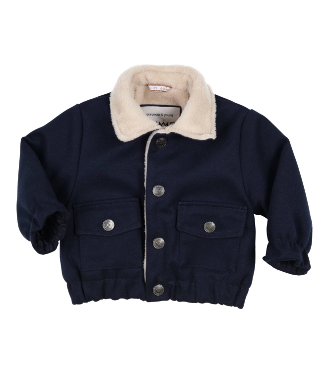 Gymp jassen Navy - Beige 441-5713-20