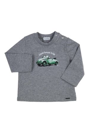 Gymp T-shirt Aerochine Grey Melange