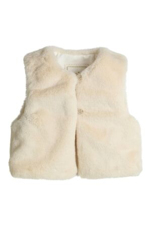Gymp Gilet Bigel Ecru