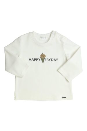 Gymp T-shirt Aerodoux Off White - Green