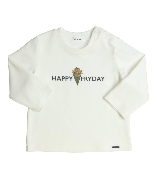 Gymp shirts Off White - Green 352-5641-20
