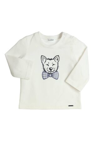 Gymp T-shirt Aerodoux Off White - Blue