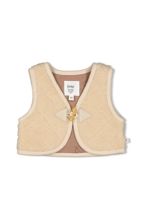 Feetje Acorn - Teddy gilet 600 Offwhite