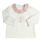 Gymp shirts Off White - Old Rose 352-5757-10