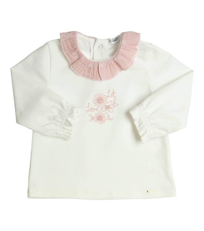 Gymp shirts Off White - Old Rose 352-5757-10
