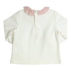 Gymp shirts Off White - Old Rose 352-5757-10