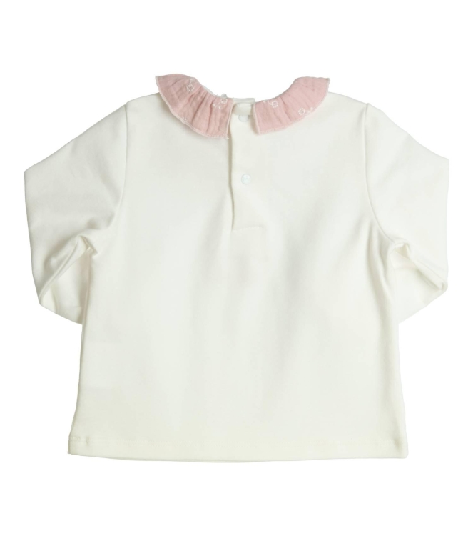 Gymp shirts Off White - Old Rose 352-5757-10