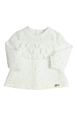 Gymp Tuniek Malou Off White - Gold