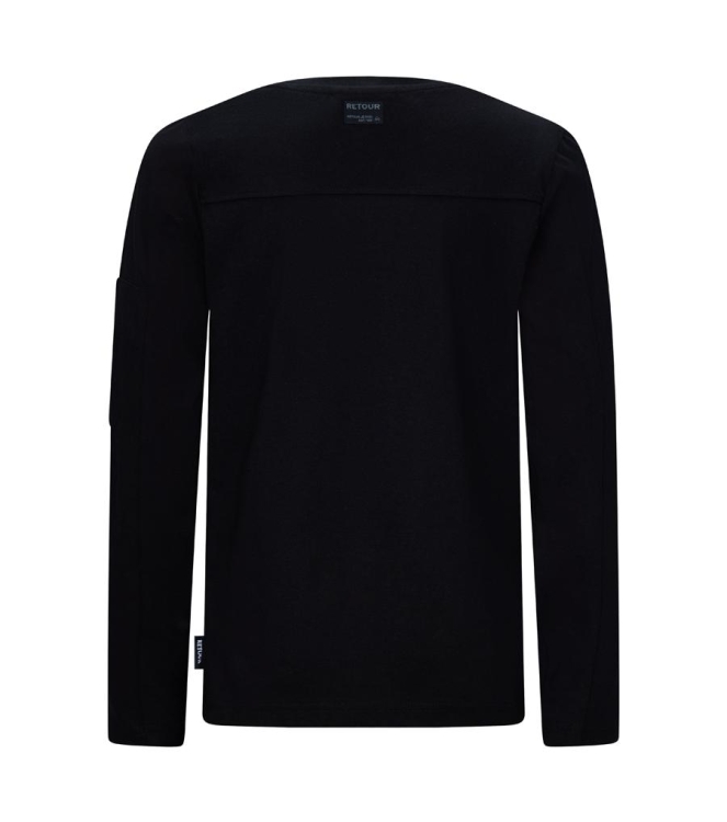 Retour Jeans shirts 9000 black RJB-053-205