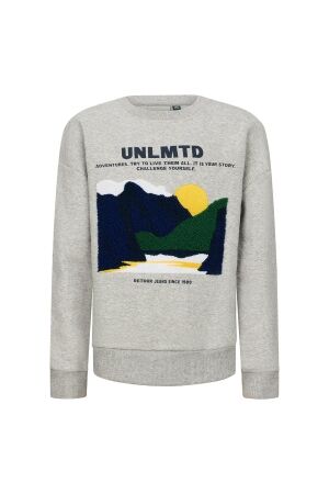 Retour Jeans Edo Sweater 8051 grey melange