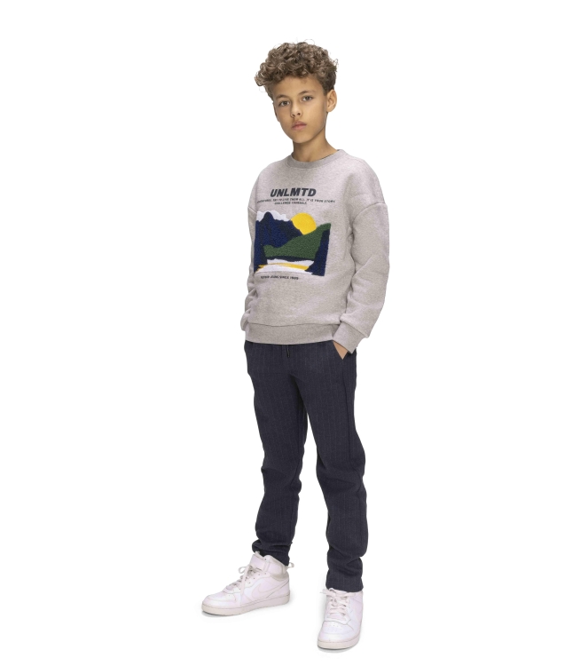 Retour Jeans truien & vesten 8051 grey melange RJB-053-709
