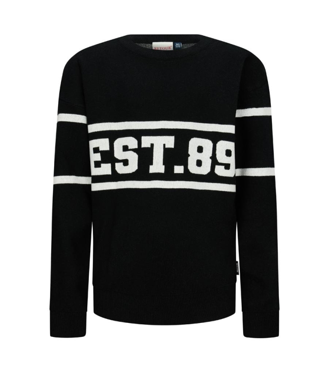 Retour Jeans truien & vesten 9000 black RJB-053-803
