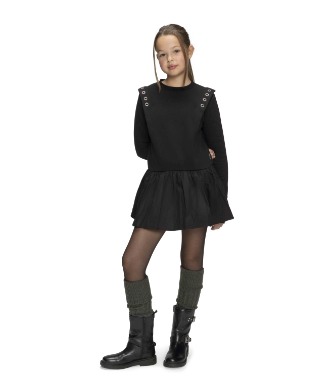Retour Jeans jurken 9000 black RJG-053-114