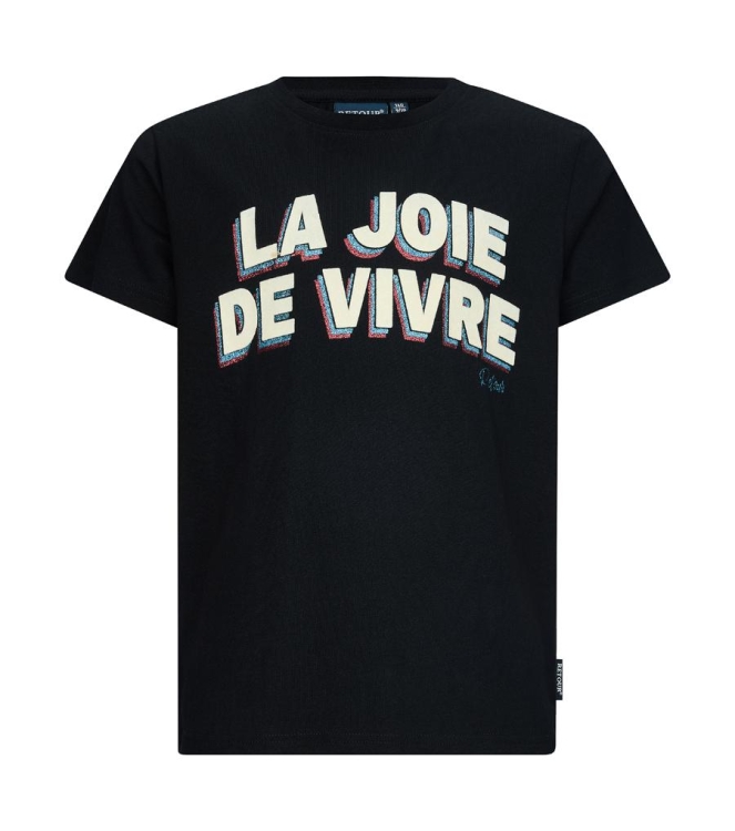 Retour Jeans shirts 9000 black RJG-053-208