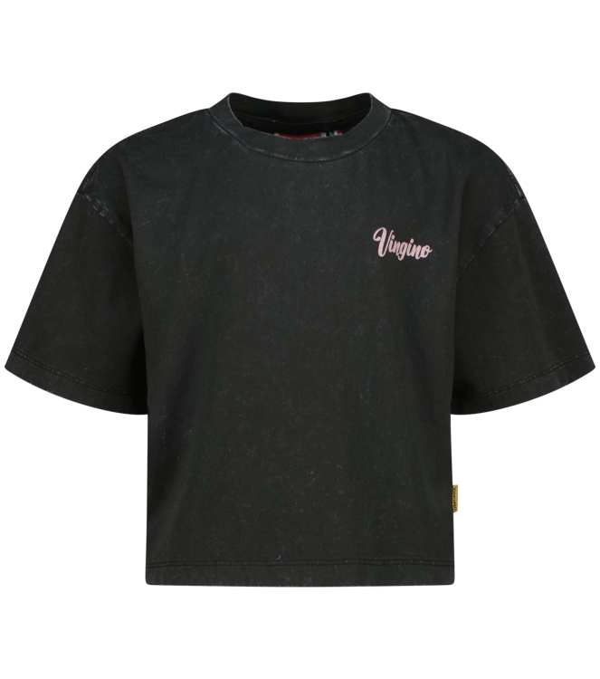 Vingino shirts 924 Washed black EF25KG300019