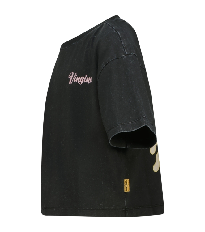 Vingino shirts 924 Washed black EF25KG300019