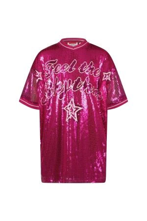 Vingino jurken 1244 Shimmer pink EF25KG600018