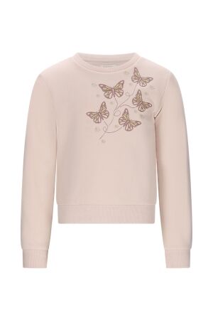 Le Chic Odette Butterflies Sweater 432 Caf? au Lait